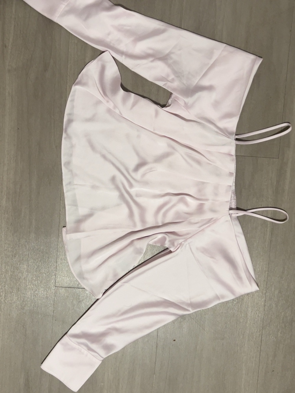 BOLD elements Pale Blush Satin Cami Top